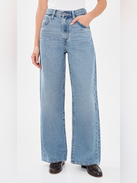 Levi's Denim - Levi's Cinch Wide Leg Jeans in Losing My Mind Medium Wash 26